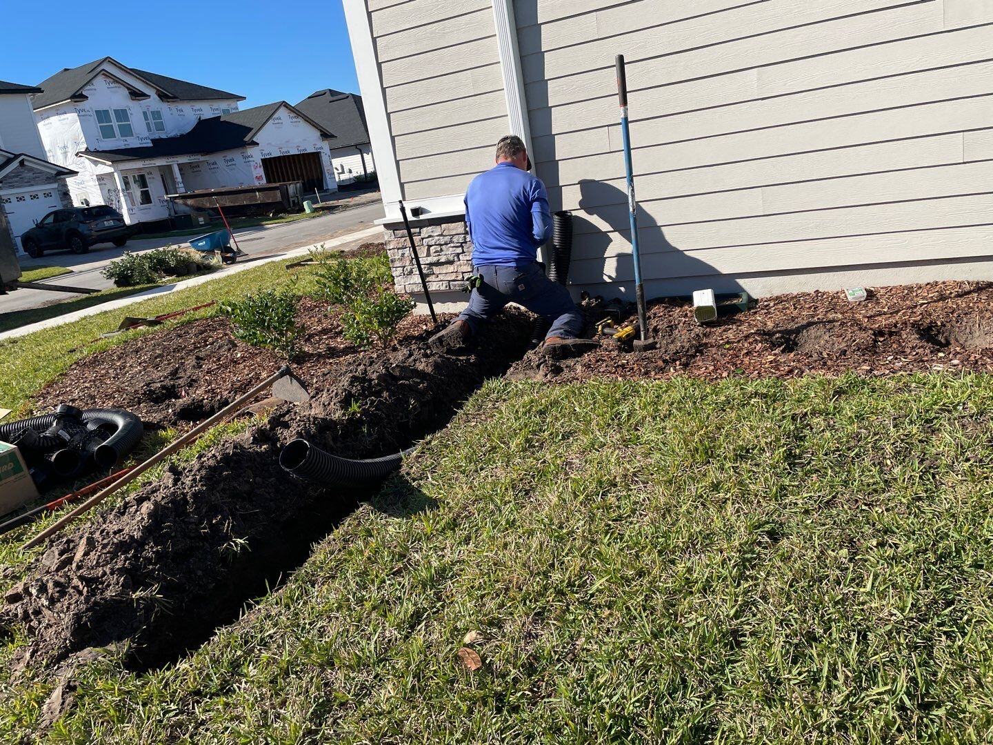 Residential Drainage Installation