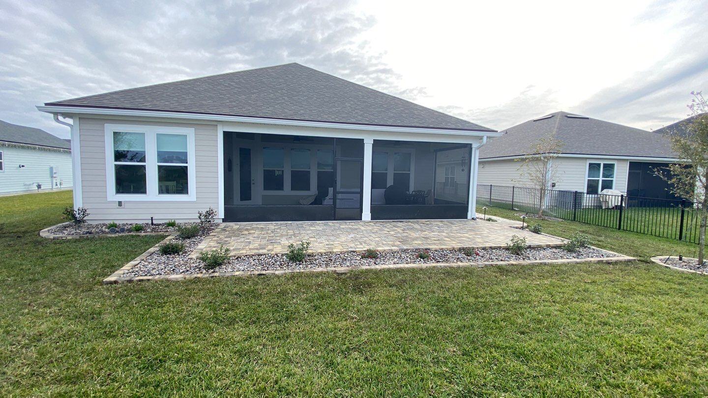 Residential Yard with Patio