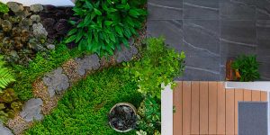 landscape design for sloped backyard