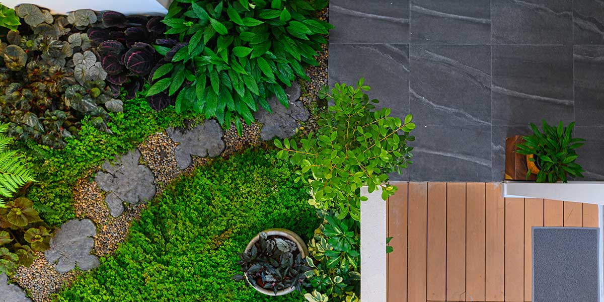 landscape design for sloped backyard