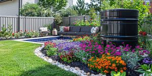 design a small backyard