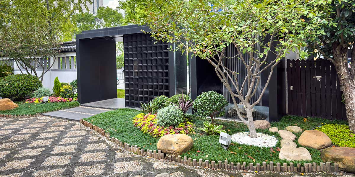 how to design landscape front yard