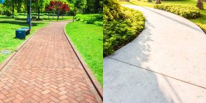 pavers vs concrete